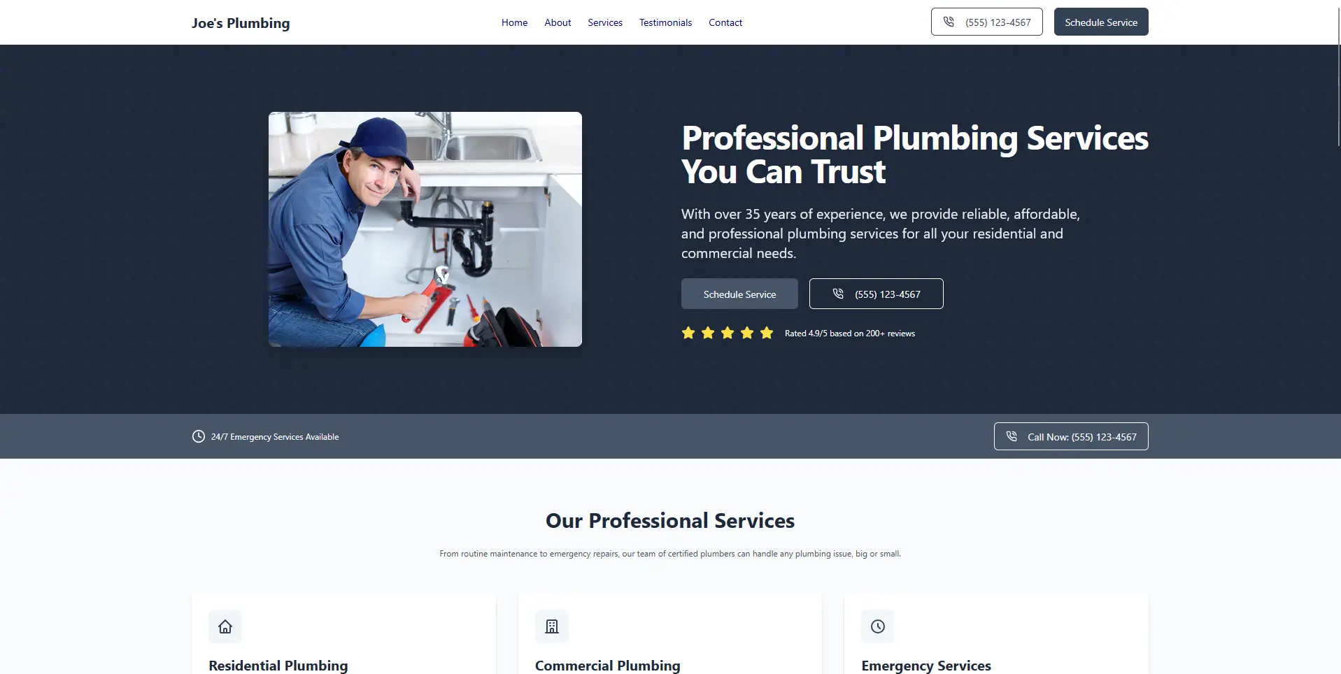 Joe's Plumbing